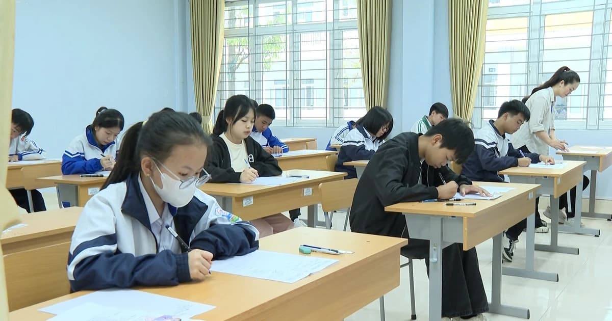 Gần 6.000 học sinh Lai Châu dự thi tuyển sinh lớp 10