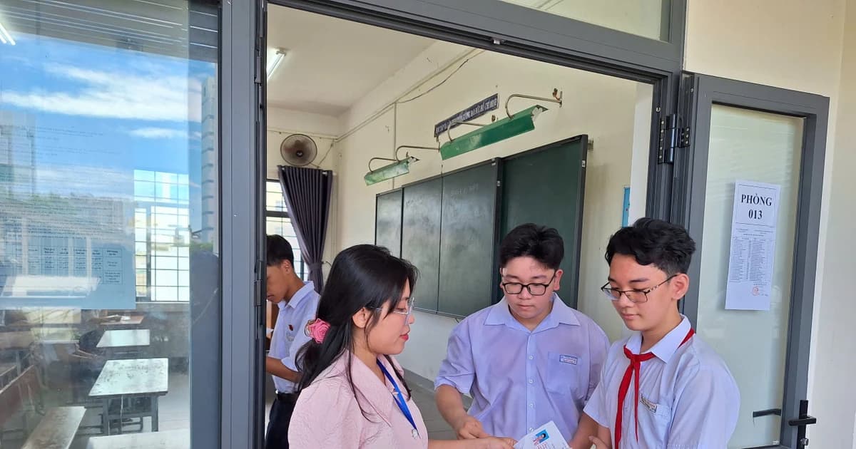 Gần 11.600 thí sinh Đà Nẵng dự thi môn Ngữ tuyển sinh vào lớp 10
