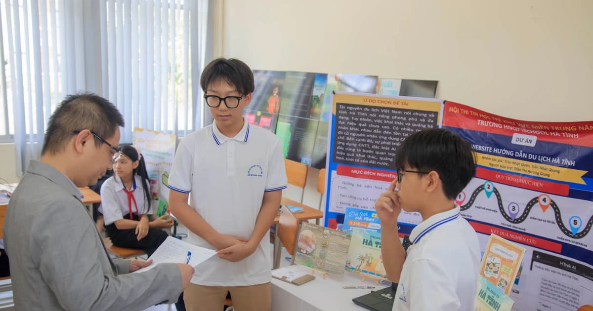 Gần 800 thí sinh miền Trung tranh tài Hội thi Tin học Trẻ toàn quốc