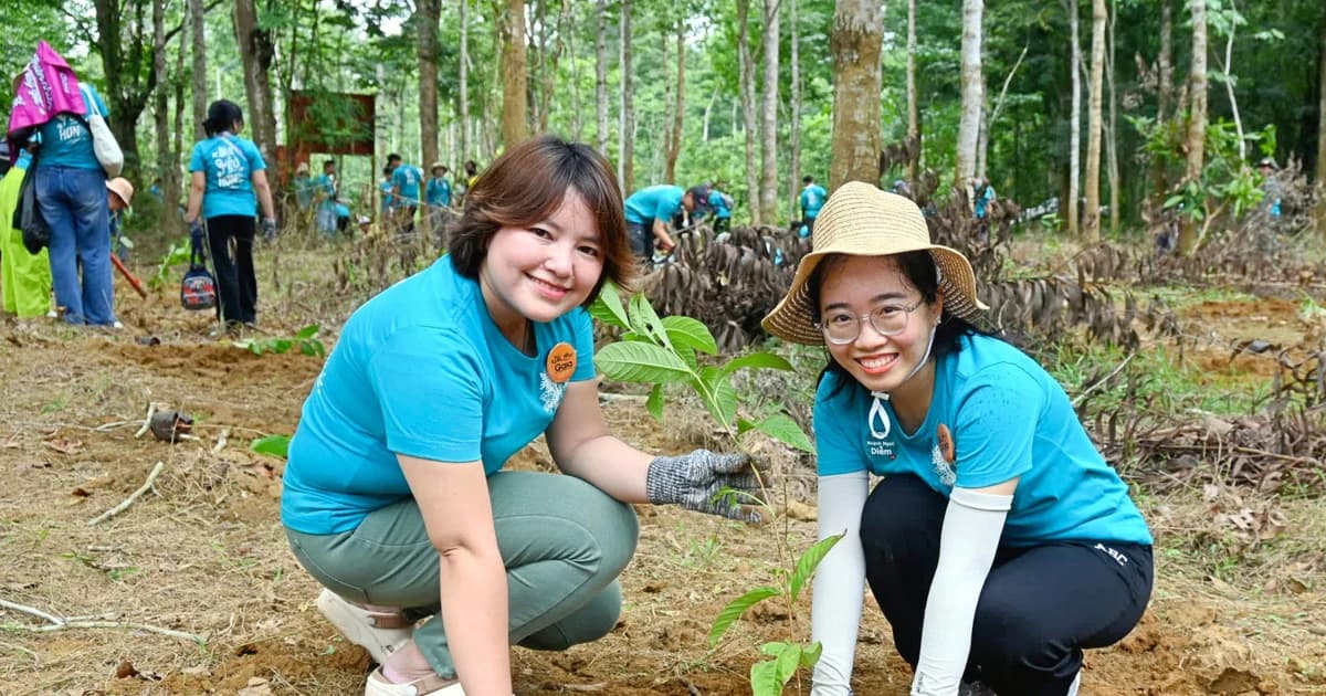 Gieo mầm xanh, giữ gìn Trái đất