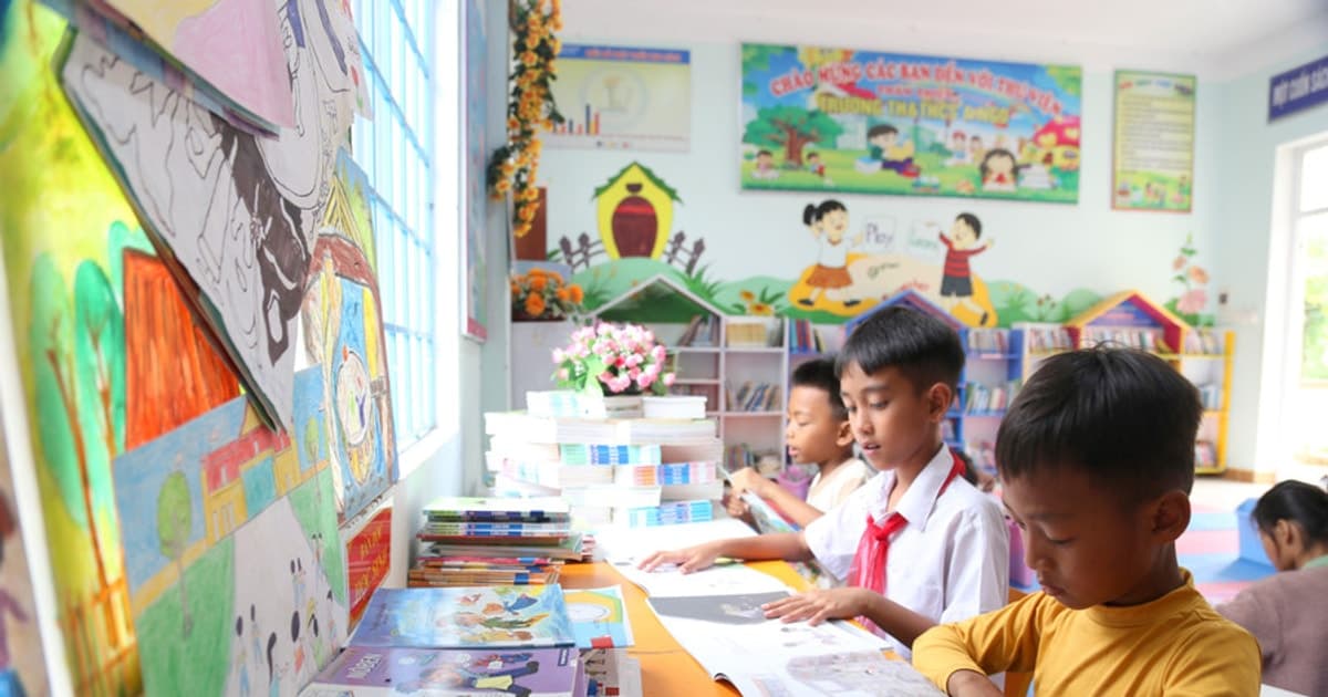 Quảng Trị huy động 100% trẻ em dân tộc thiểu số học tiếng Việt trước lớp 1