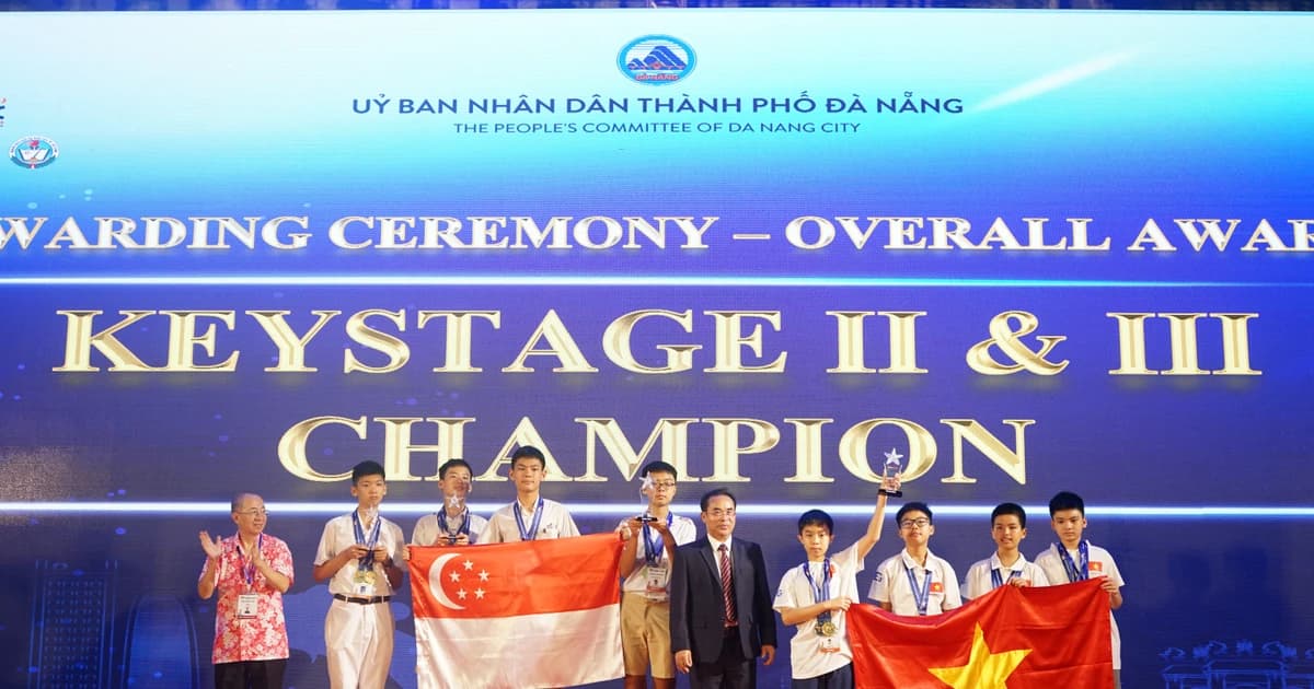 Bế mạc Kỳ thi Toán quốc tế VIMC 2025, Việt Nam và Singapore vô địch toàn đoàn