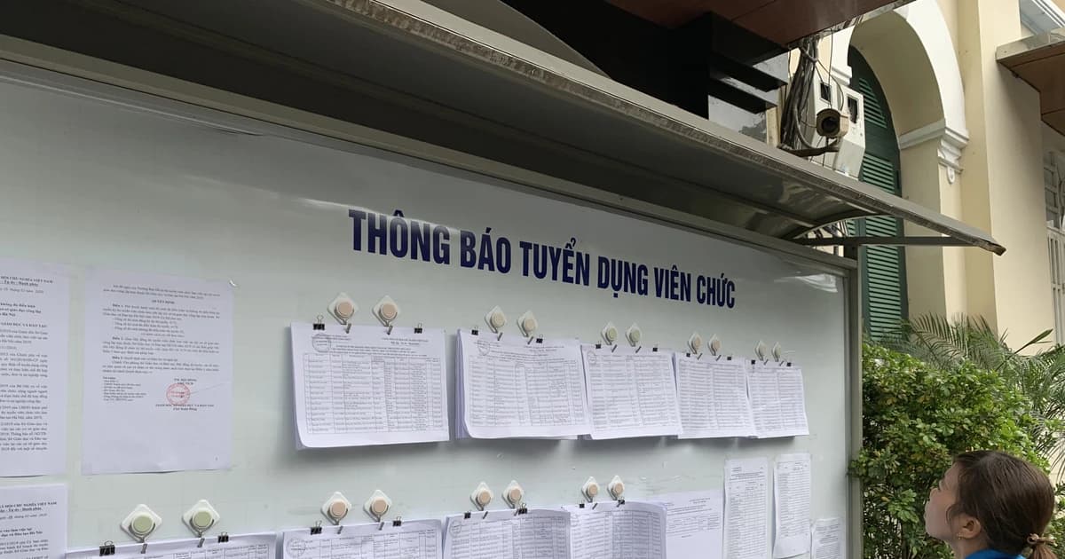 Sở GD&ĐT Hà Nội tuyển dụng gần 1.000 giáo viên, nhân viên trường học