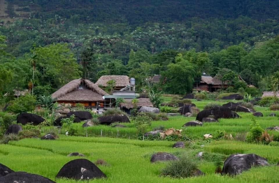 Vẻ đẹp yên bình của ngôi làng người Tày ở Tuyên Quang