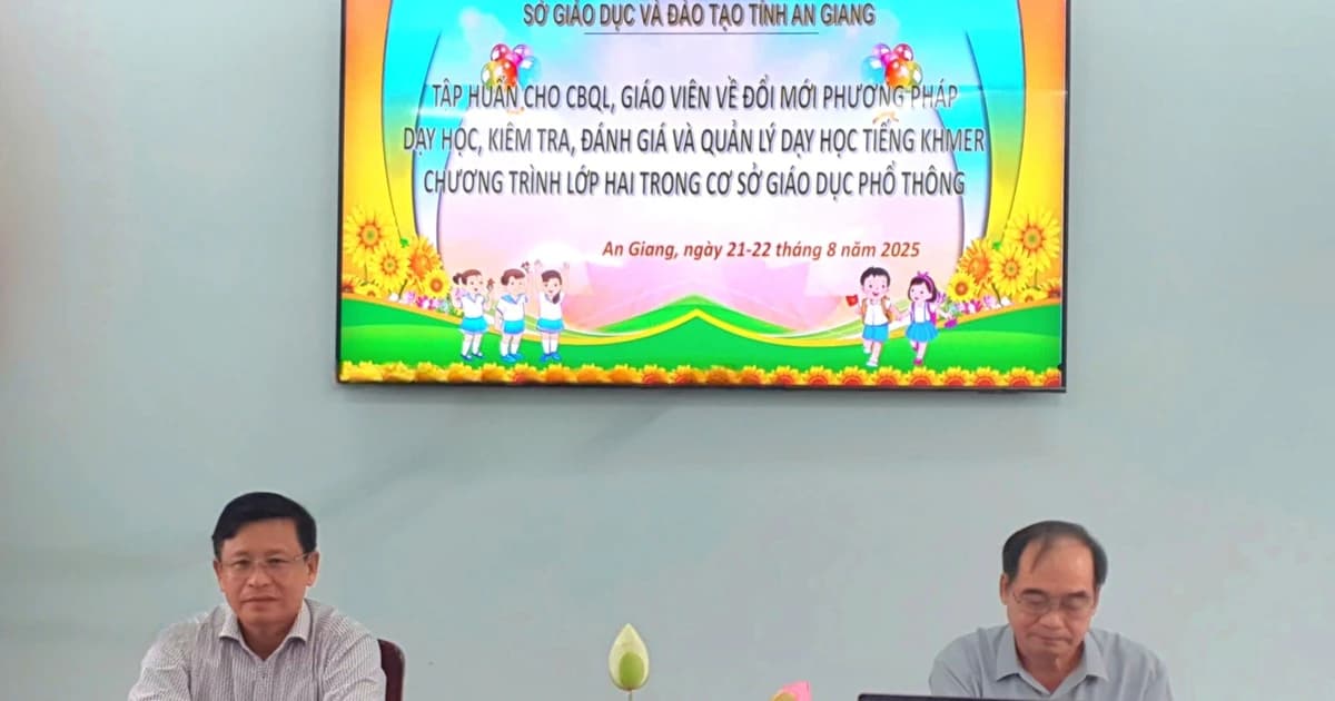 Nâng cao năng lực dạy học và quản lý dạy học tiếng Khmer trong trường Tiểu học