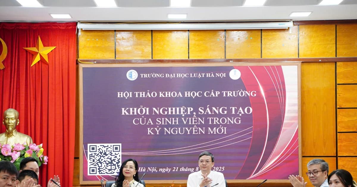 Khởi nghiệp, sáng tạo cho sinh viên ngành Luật trong kỷ nguyên mới
