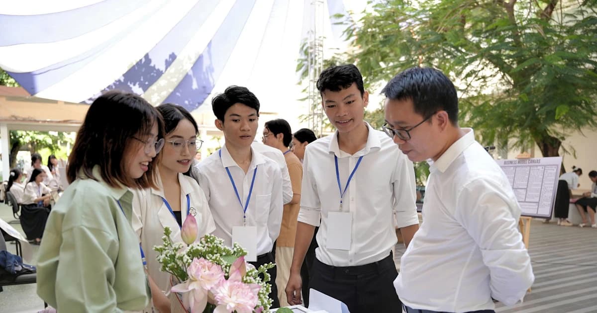 Học sinh phổ thông so tài khởi nghiệp đổi mới sáng tạo với sinh viên Đà Nẵng