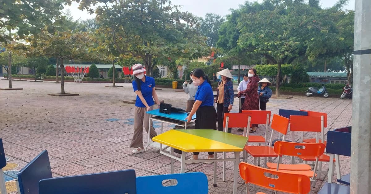 Tuyệt đối không tổ chức hoạt động giáo dục khi mưa bão