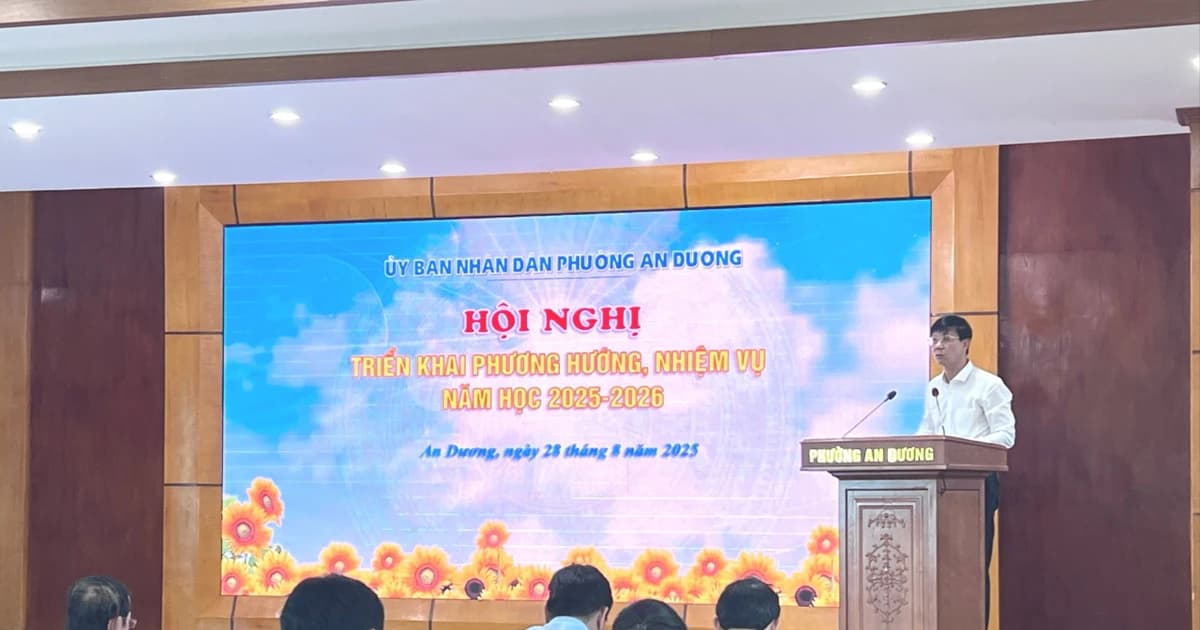 Ngành Giáo dục phường An Dương, Hải Phòng xác định 3 khâu đột phá trong năm học mới