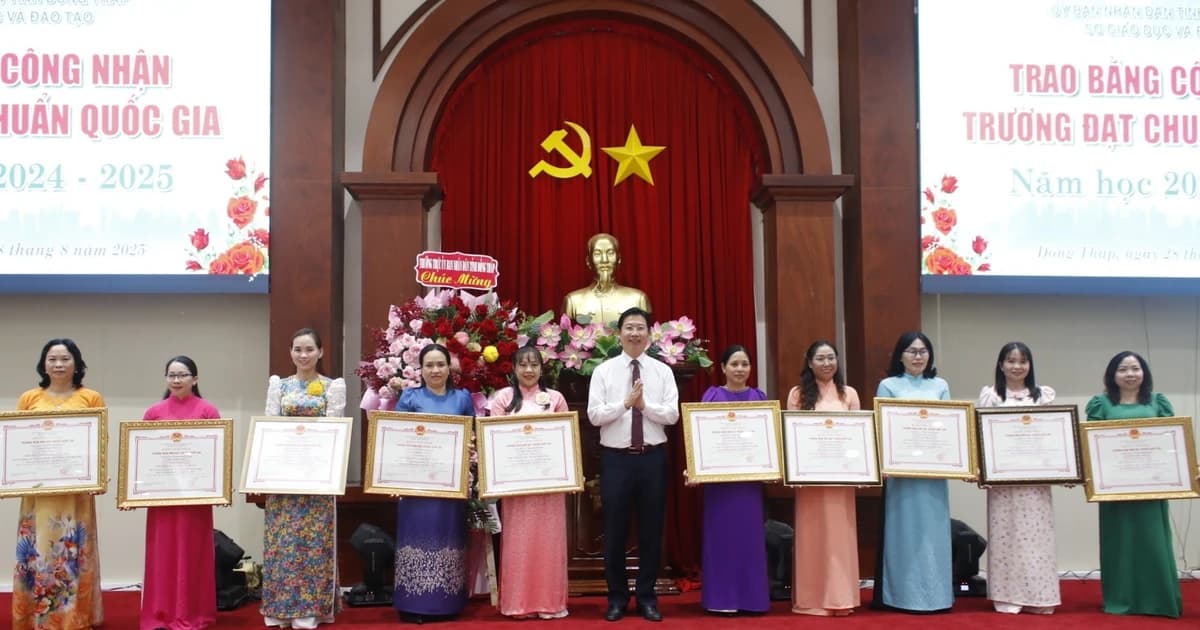 Tỉnh Đồng Tháp tạo điều kiện thuận lợi nhất để ngành Giáo dục hoàn thành sứ mệnh
