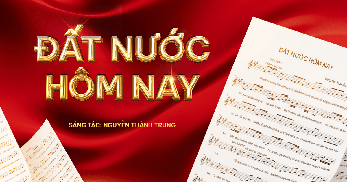 Nhạc sĩ Nguyễn Thành Trung công bố dự án âm nhạc 'Đất nước hôm nay' dịp Đại lễ 2/9