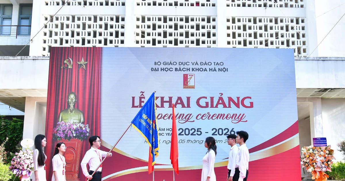 ĐH Bách khoa Hà Nội bước vào năm học mới với niềm phấn khởi, tự hào và tin tưởng