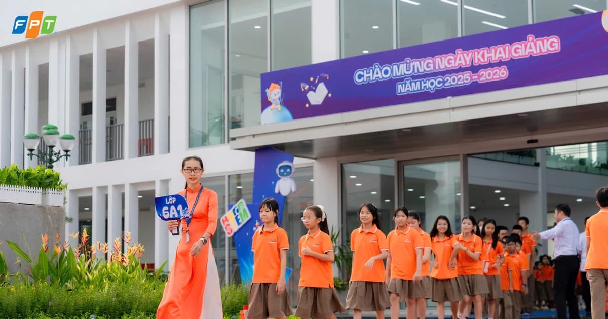 Trường Phổ thông liên cấp FPT Sóc Trăng đón gần 200 học sinh khoá đầu tiên