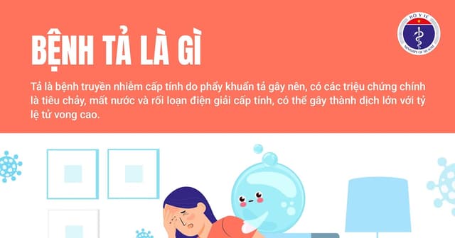 Bộ Y tế khuyến cáo các biện pháp phòng, chống bệnh tả