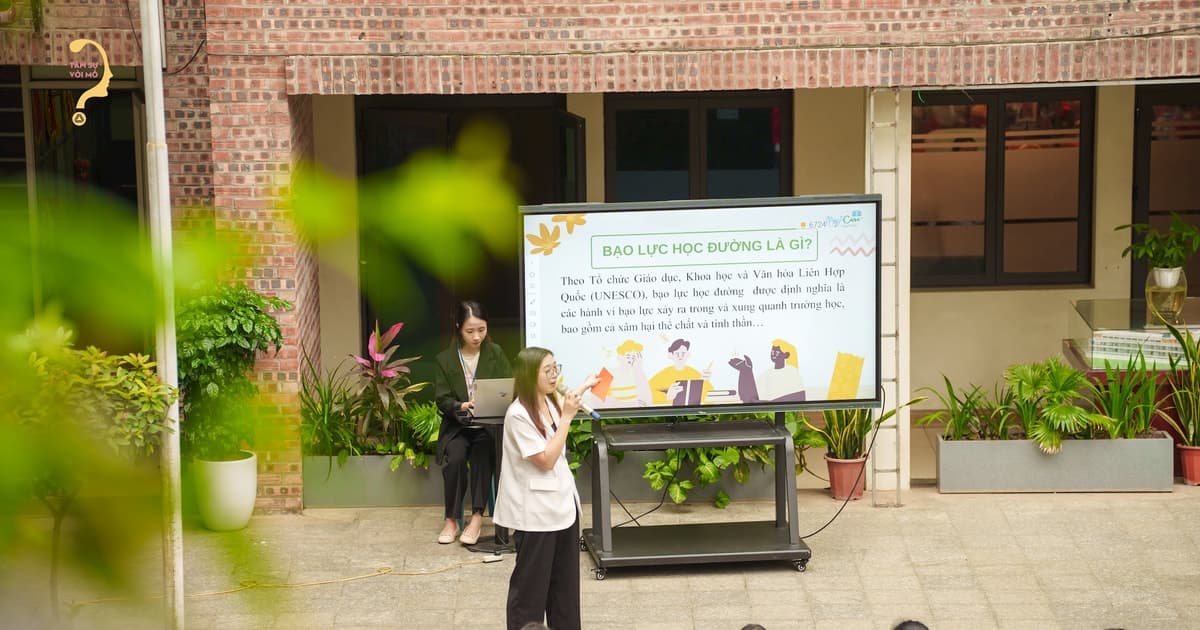 Trường học số là 'mắt thần', tâm lý học đường là 'vòng tay' tạo lập trường học an toàn và hạnh phúc