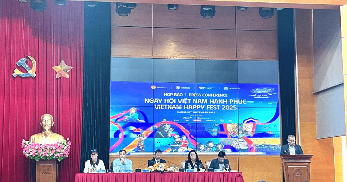 'Ngày hội Việt Nam hạnh phúc' sẽ diễn ra từ ngày 5/12