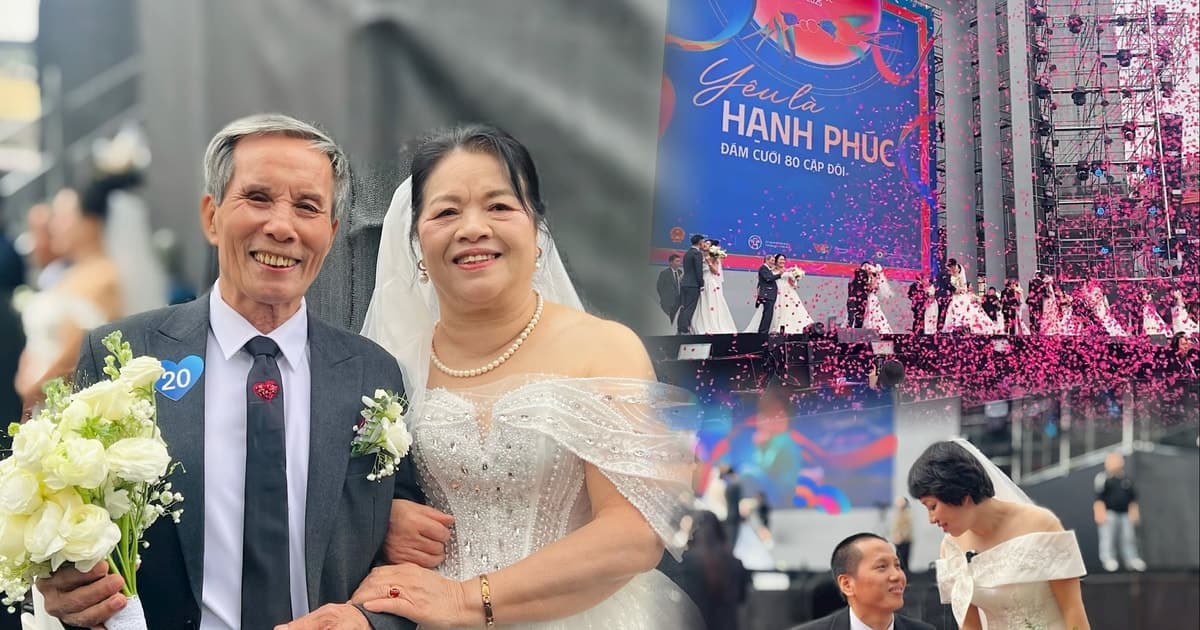 Hạnh phúc từ 80 câu chuyện tình trong Ngày hội Việt Nam hạnh phúc