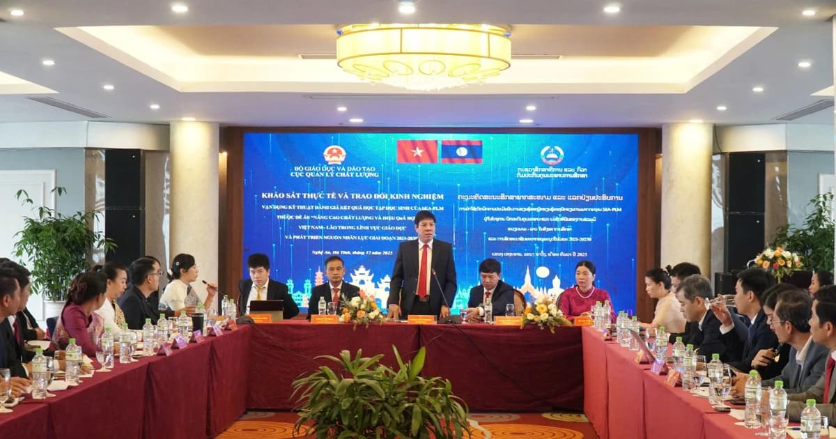 Chia sẻ kinh nghiệm vận dụng SEA-PLM trong đảm bảo chất lượng giáo dục