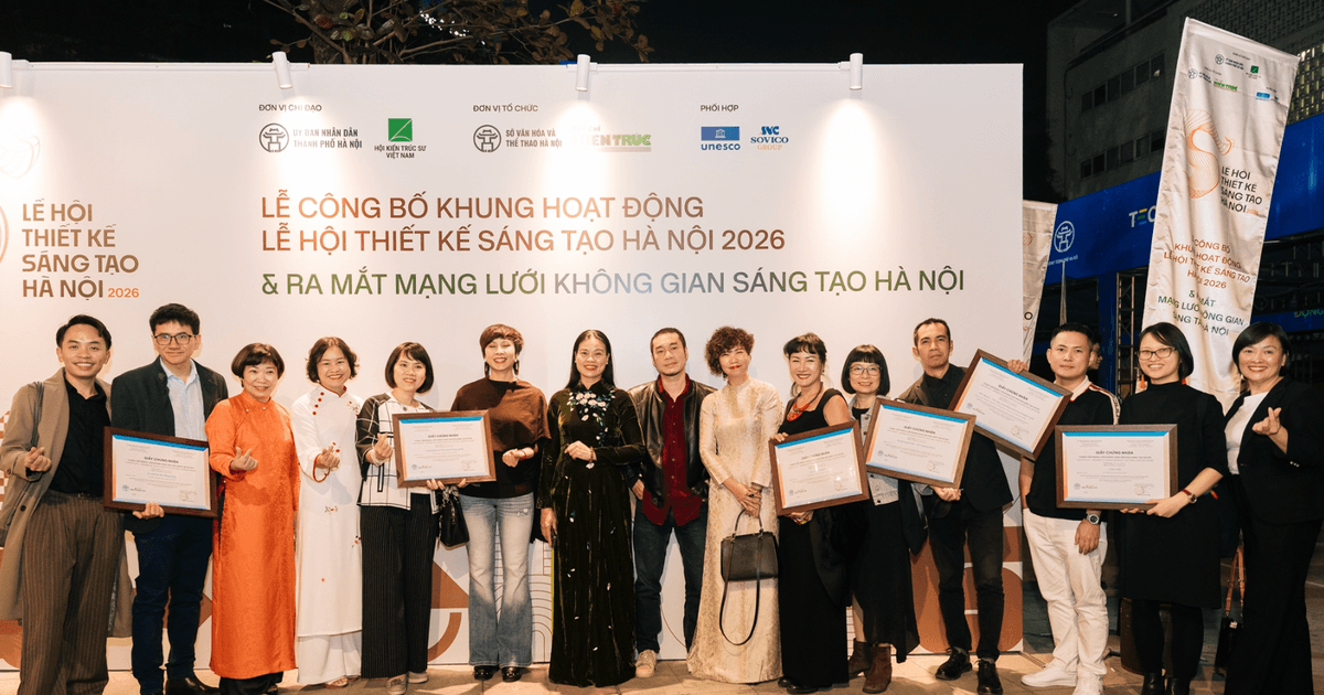 Hà Nội công bố khung hoạt động Lễ hội Thiết kế Sáng tạo 2026