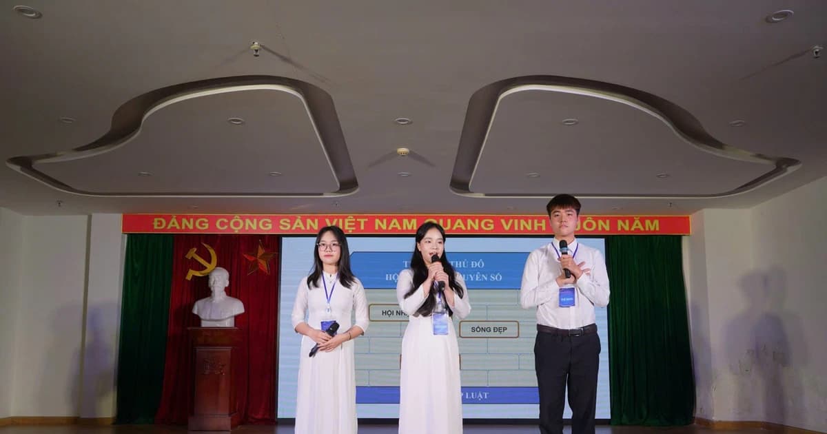 Tuổi trẻ Thủ đô thể hiện bản lĩnh sáng tạo tại cuộc thi Hùng biện 2025