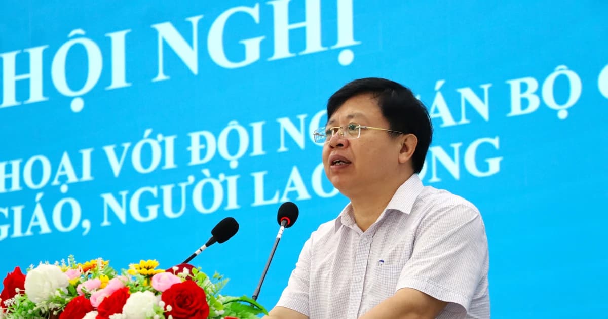 Sở GD&ĐT Cà Mau tổ chức hội nghị tiếp xúc, đối thoại