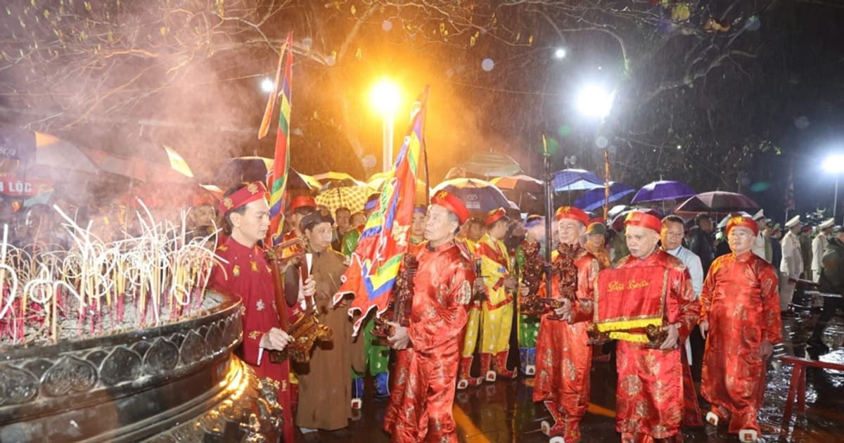Lễ khai ấn đền Trần xuân Bính Ngọ diễn ra từ ngày 27/2 đến 4/3/2026
