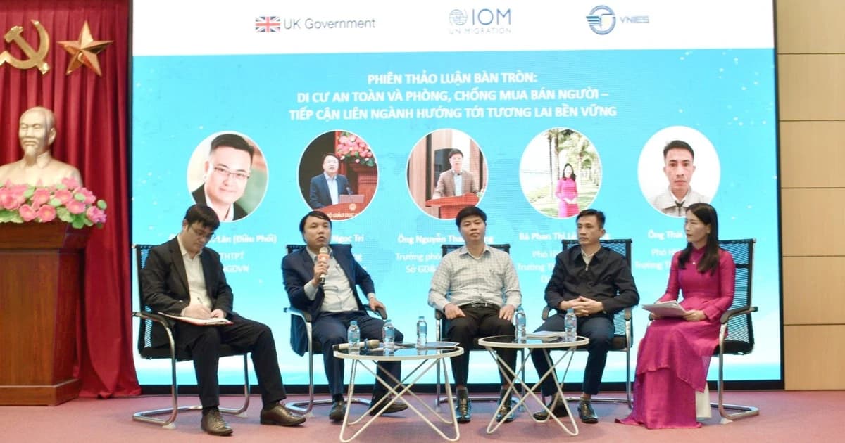 Giáo dục về di cư an toàn và phòng chống mua bán người cho học sinh, sinh viên