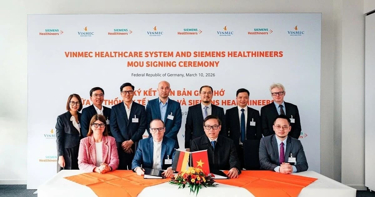 Siemens Healthineers hợp tác Vinmec phát triển công nghệ y tế Việt Nam