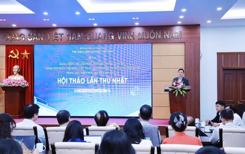 Hoàn thiện thể chế phát triển hệ thống giáo dục trở thành một nhiệm vụ cấp thiết