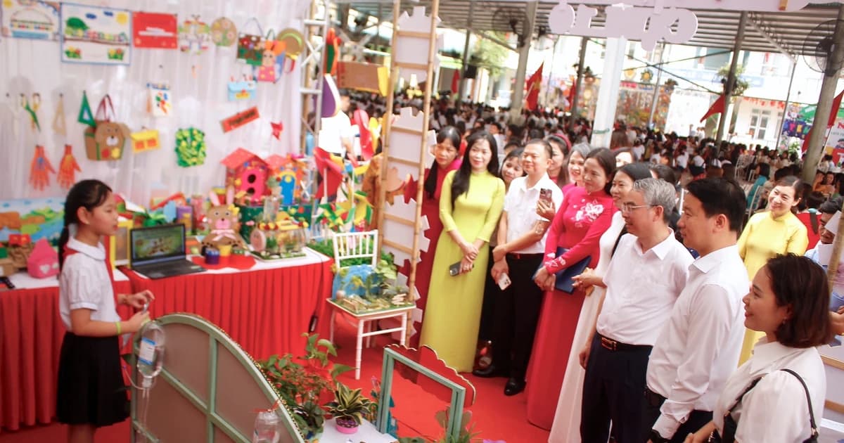 Khơi dậy đam mê sáng tạo từ ‘Ngày hội STEM’ cấp Tiểu học