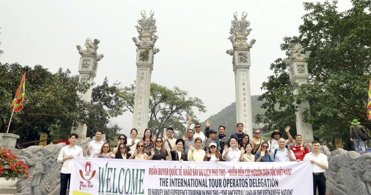 Phú Thọ kết nối doanh nghiệp lữ hành quốc tế, tạo bứt phá du lịch