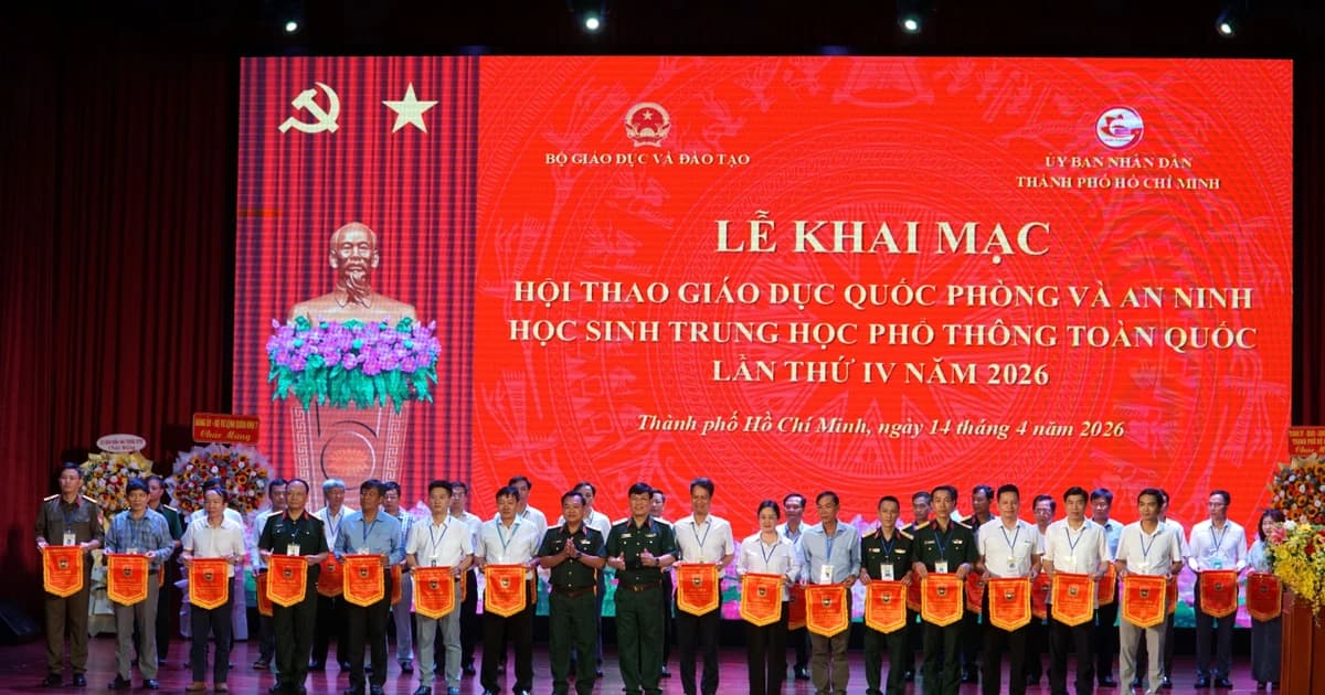 Hơn 700 học sinh dự Hội thao giáo dục quốc phòng và an ninh toàn quốc