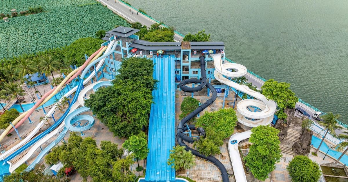 Công viên nước Hồ Tây mở cửa trở lại, khởi động mùa hè 2026