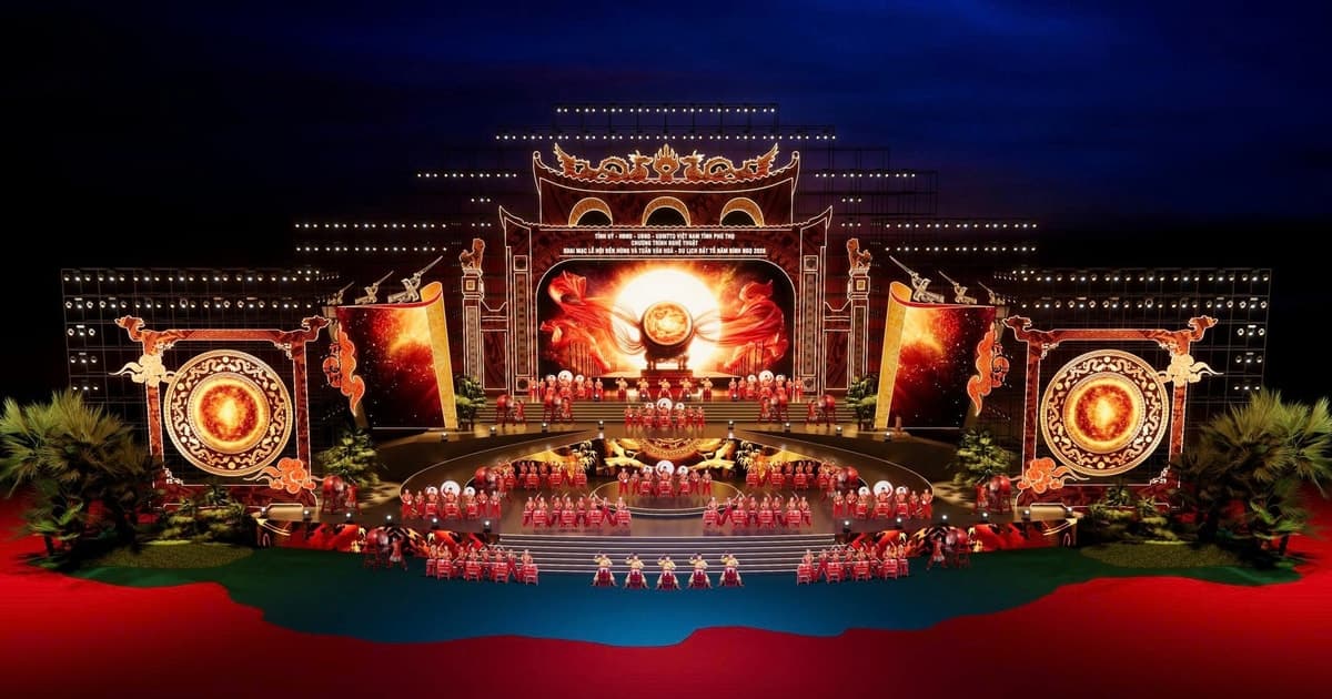 Đêm khai mạc Lễ hội Đền Hùng 2026: Kết nối di sản và sáng tạo