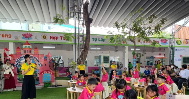 Khơi nguồn tư duy công nghệ cho trẻ từ bậc học mầm non