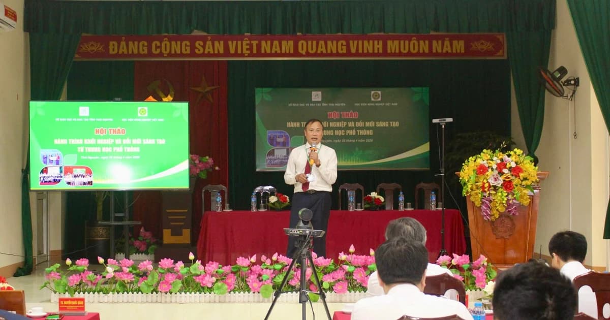 Khơi dậy tinh thần khởi nghiệp cho học sinh THPT
