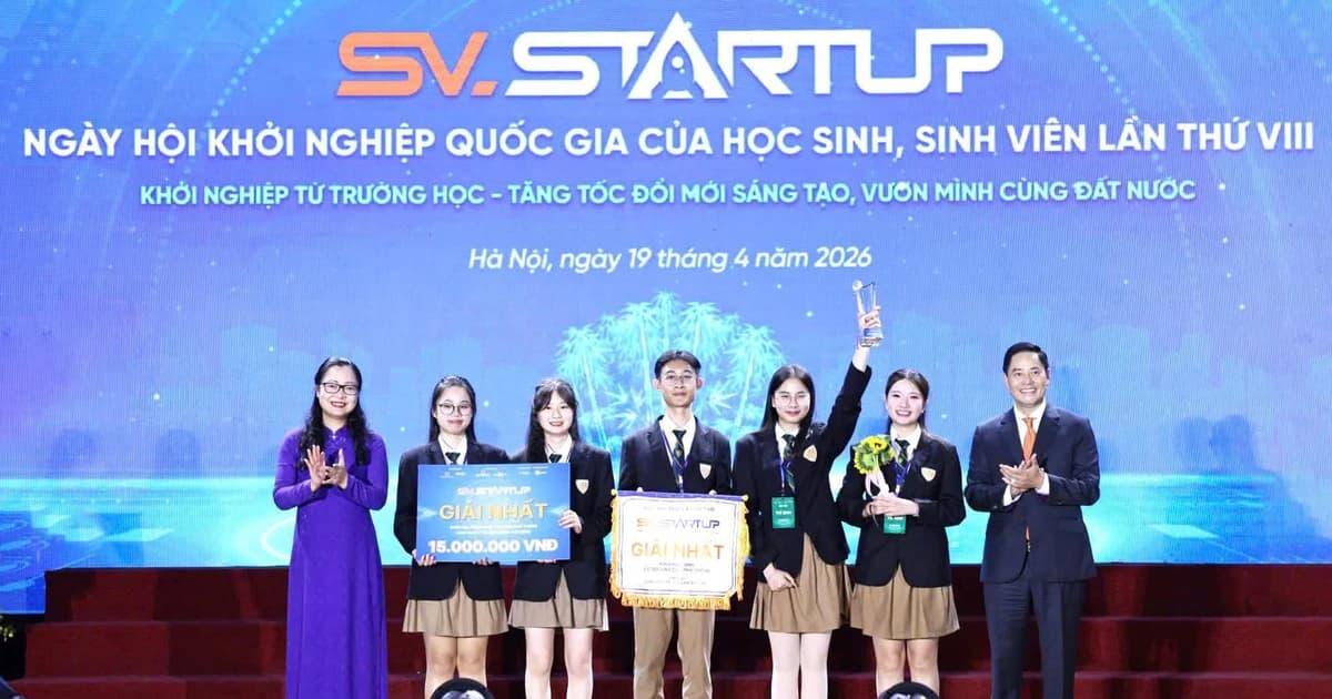 Học sinh Thái Nguyên tạo đột phá trong dự án ý tưởng khởi nghiệp