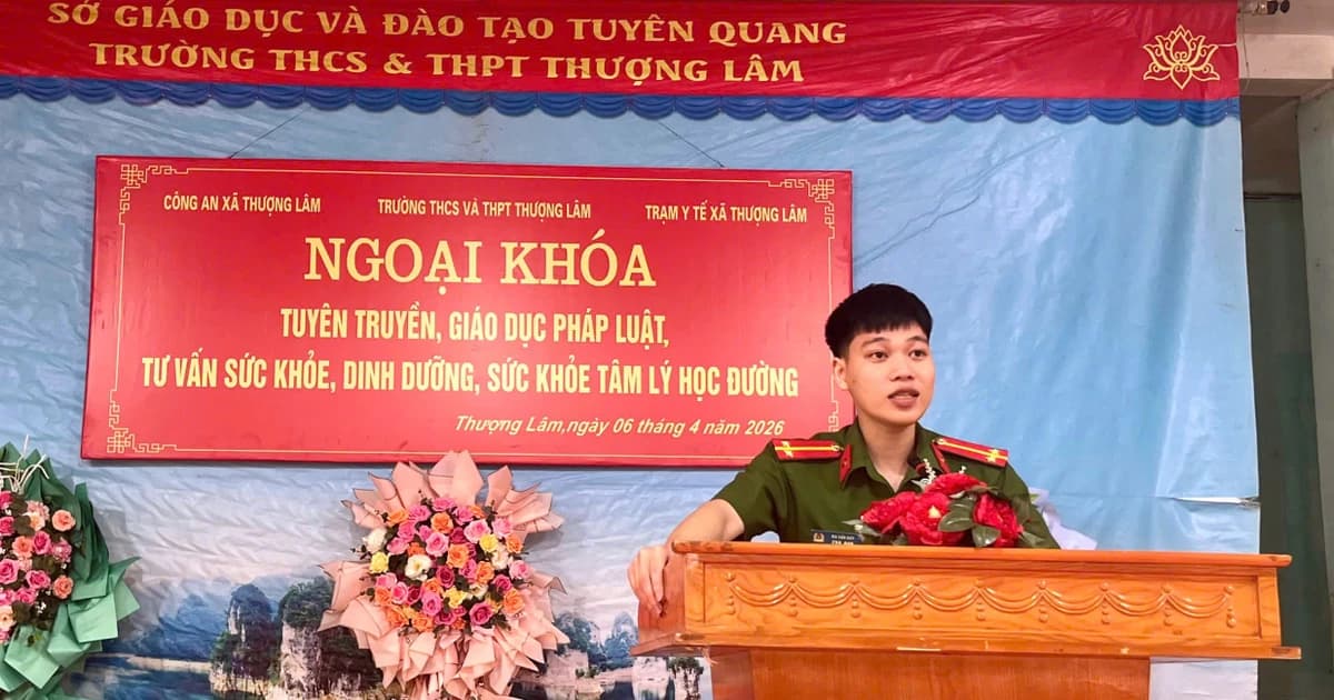 Đẩy mạnh tuyên truyền pháp luật phòng chống thuốc lá học đường