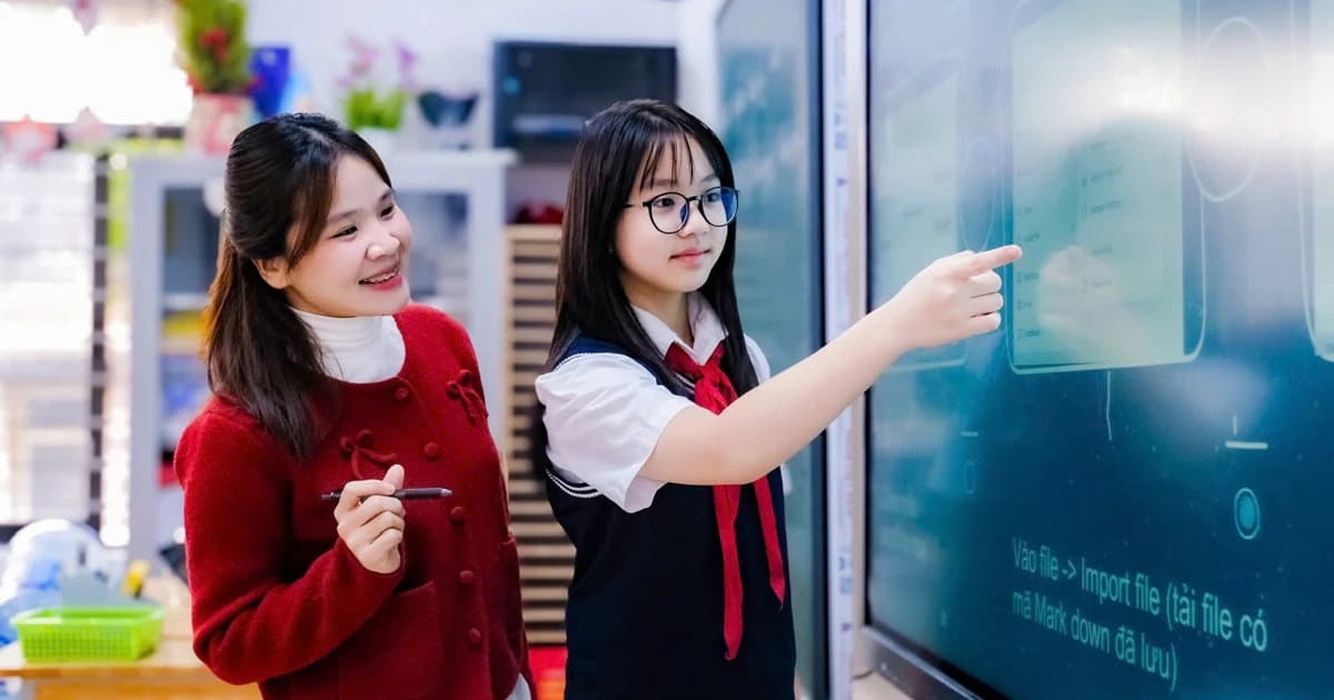 Không gian học tập sáng tạo từ công nghệ