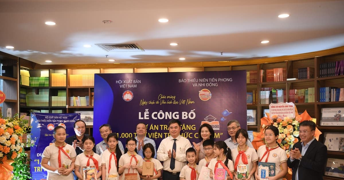 Khởi động dự án 1.000 thư viện tri thức cho học sinh