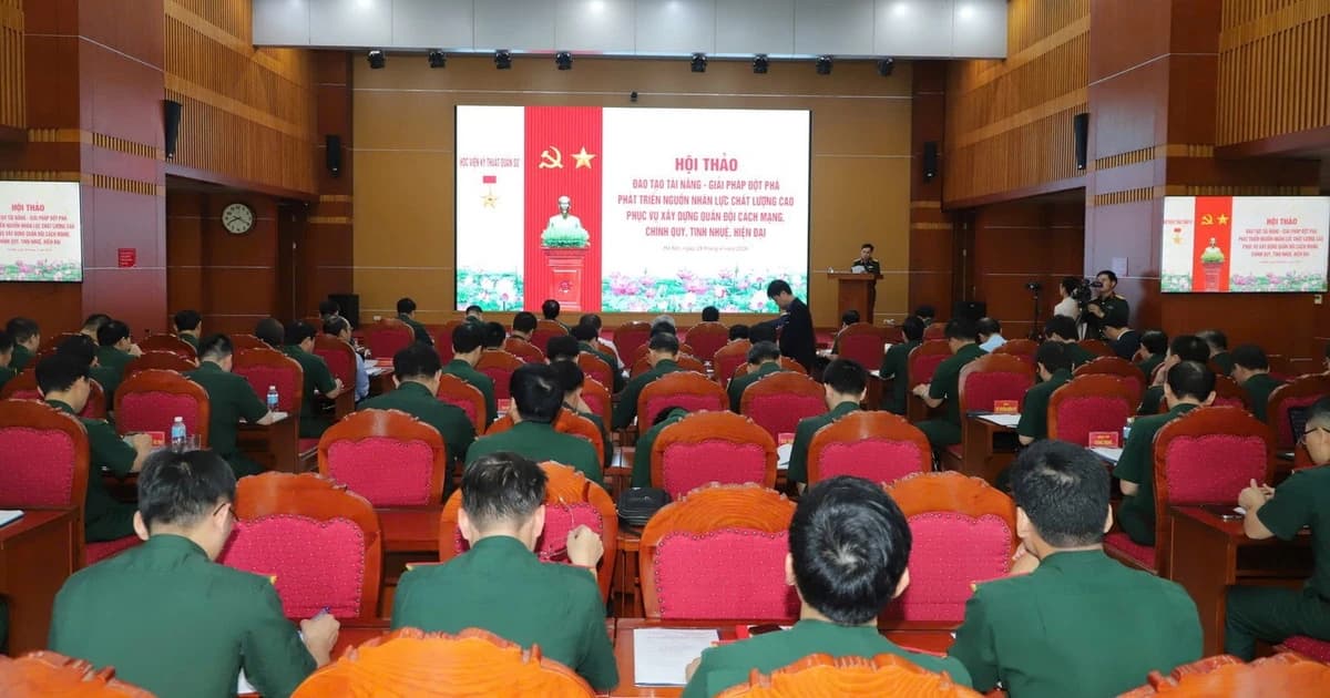 Cần gần 3000 chuyên gia công nghệ chiến lược trong Quân đội đến năm 2030