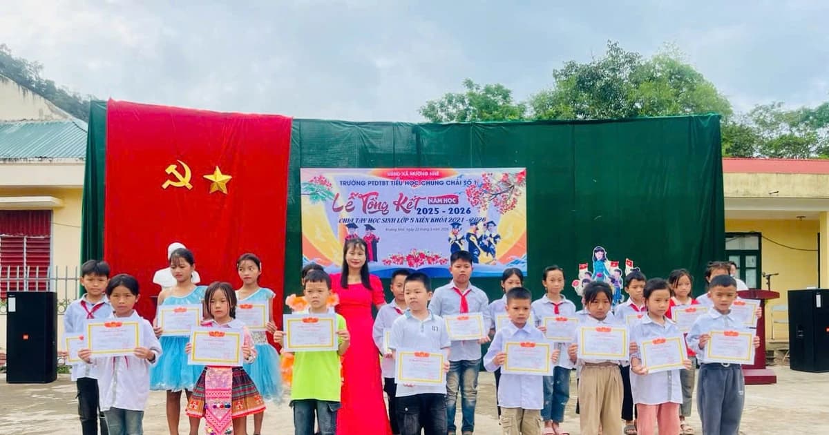 Đổi thay từ những điều bình dị ở Trường PTDTBT TH Chung Chải số 1
