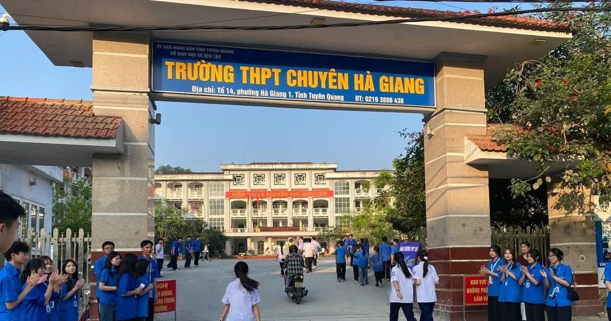 Hơn 1.600 thí sinh Tuyên Quang thi vào lớp 10 THPT Chuyên