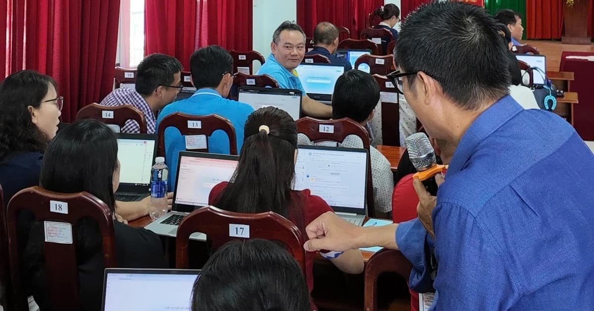 Trường học thúc đẩy ứng dụng AI nâng cao chất lượng dạy và học