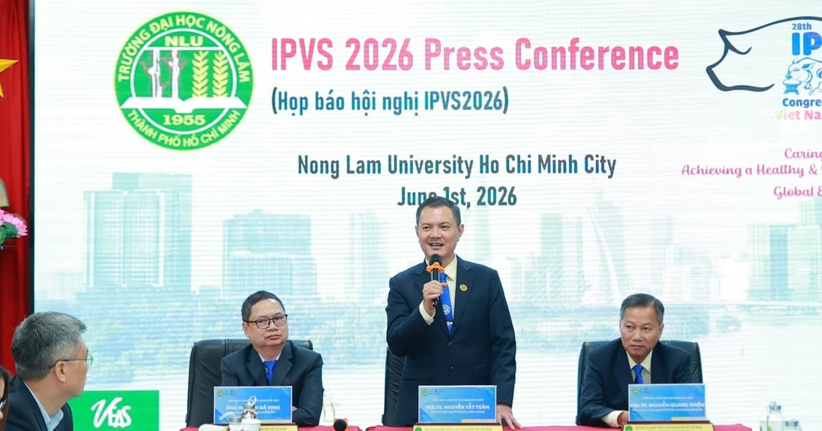 Trường Đại học Nông Lâm TPHCM đăng cai hội nghị quốc tế hàng đầu về chăn nuôi