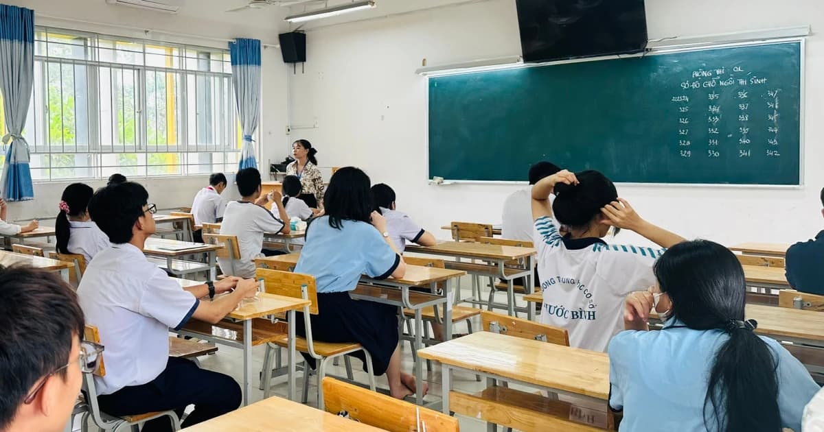 Sở GD&ĐT TPHCM thông tin về ngày thi đầu tiên kỳ thi tuyển sinh lớp 10