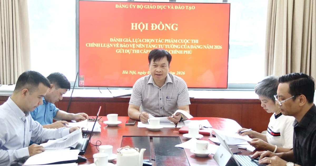 Bộ GD&ĐT nhận 185 bài dự thi chính luận và báo cáo viên, tuyên truyền viên giỏi