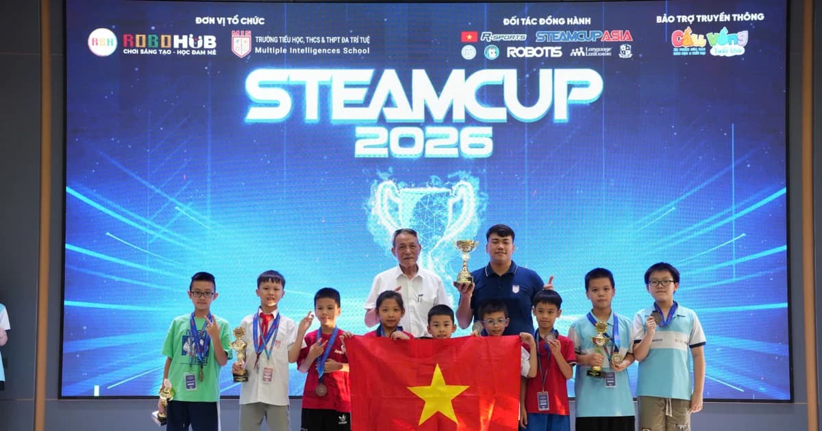 Chung kết Robotics quốc tế STEAMCUP ASIA 2026