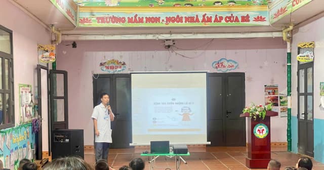 Tuyên truyền phòng, chống bệnh tay chân miệng cho trẻ mầm non ở Quảng Ninh