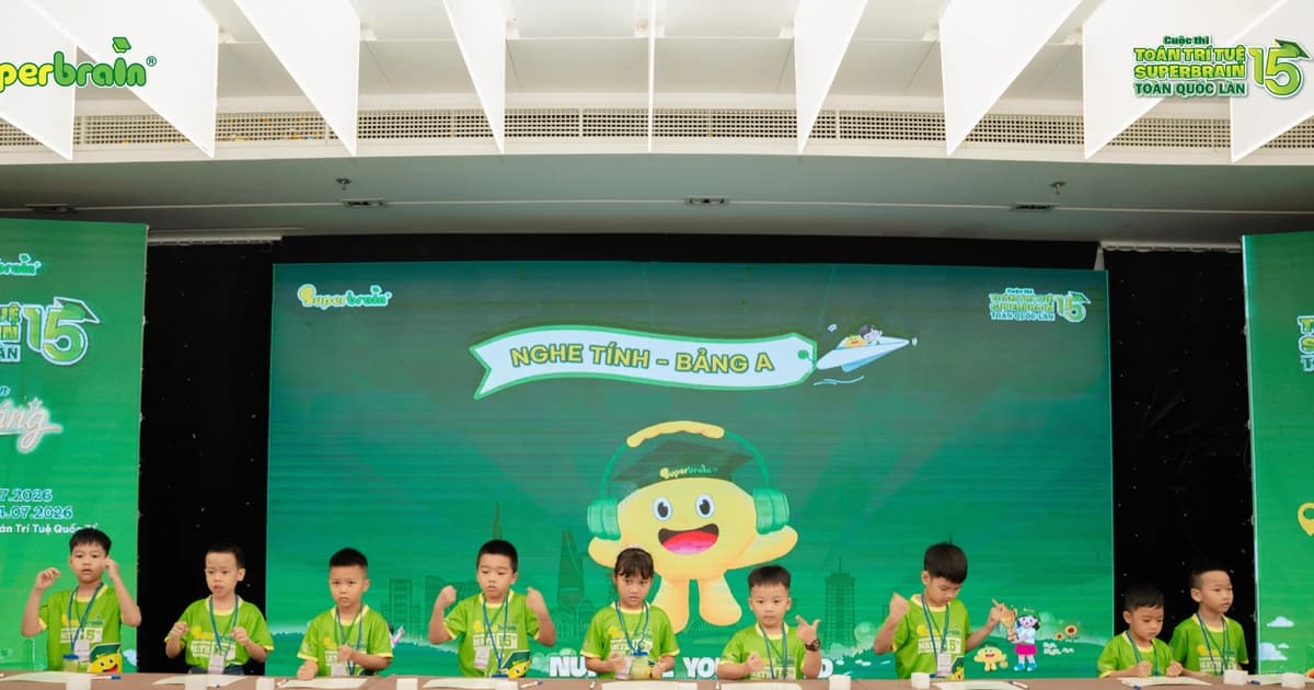 Superbrain mang đến một mùa hè để trẻ được trải nghiệm và tỏa sáng
